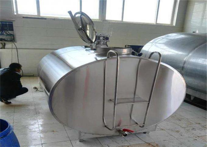 Facile azioni il serbatoio da latte del carro armato/ss di raffreddamento del latte con il compressore d'aria di Copeland