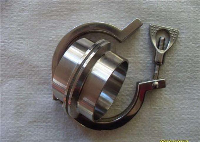Tri montaggi sanitari del morsetto dell'acciaio inossidabile con l'accessorio per tubi della guarnizione dei puntali