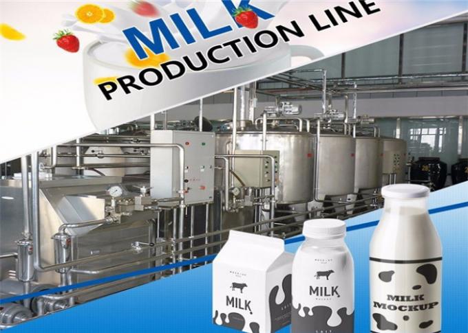 Attrezzatura di pastorizzazione istantanea, linea automatica completa di produzione di latte UHT