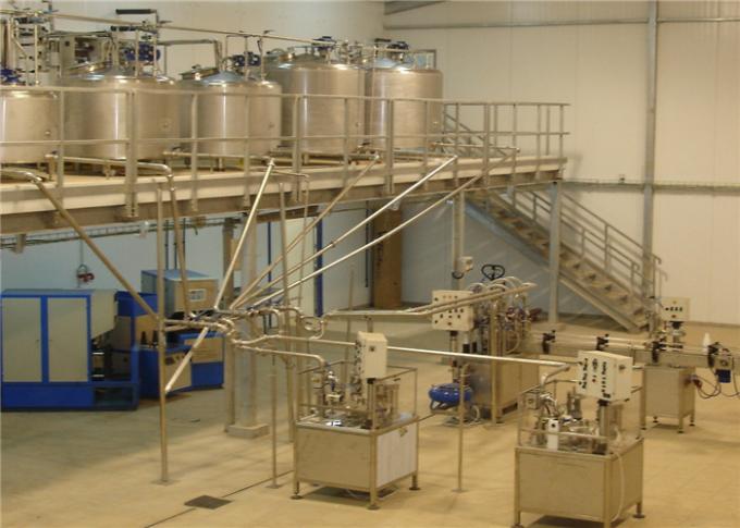 Linea automatica pianta 3000L 5000L di produzione di latte di trattamento del latte della latteria UHT
