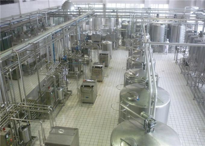 Linea di produzione del latte scremato macchinario condito frutta di lavorazione casearia UHT