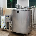 1000L 2000L Raw Fresh Yogurt Milk Cooling Storage Holding Vat Vessel Tank