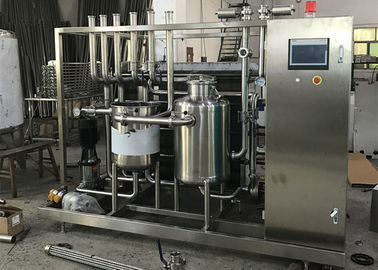Porcellana Macchina liquida del latte UHT del succo, tipo automatico attrezzatura del piatto dei semi dello sterilizzatore fabbrica