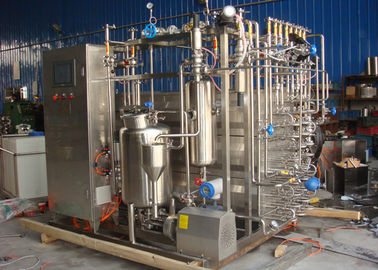 Porcellana Tipo tubolare della macchina automatica di sterilizzazione UHT per il liquido del succo del latte fabbrica