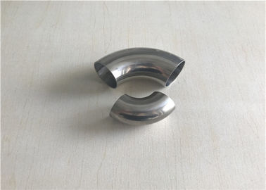 Porcellana Accessori per tubi sanitari dell&#039;acciaio inossidabile/acciaio inossidabile lucidatura dello specchio del gomito da 90 gradi fabbrica